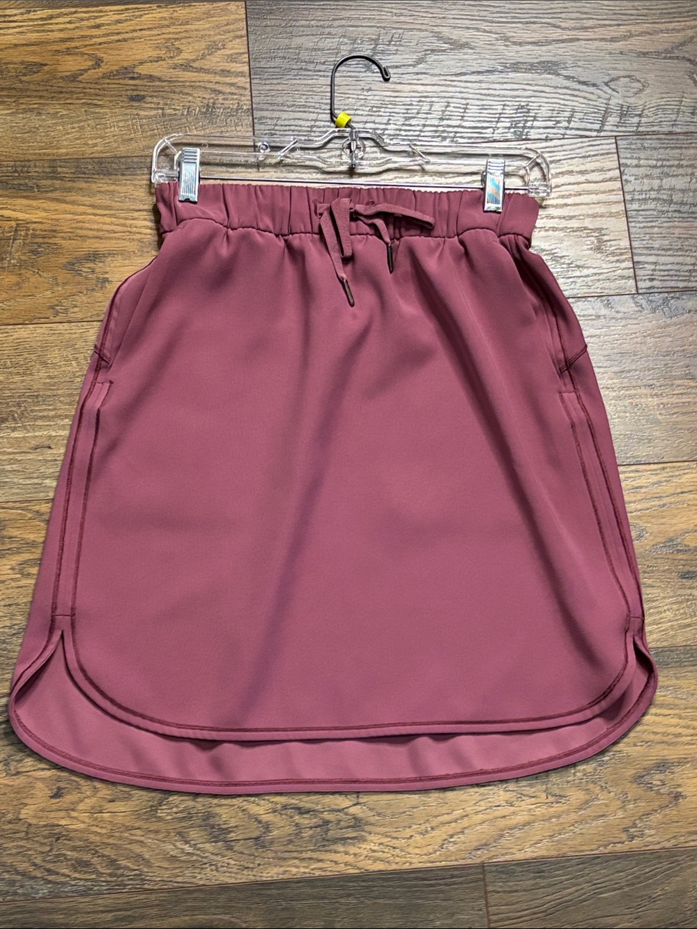 lululemon athletica Dusty Rose Pull-On Mini Skirt with Drawstring